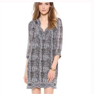 Diane Von Furstenberg Lexie Silk Tunic Dress Size 10